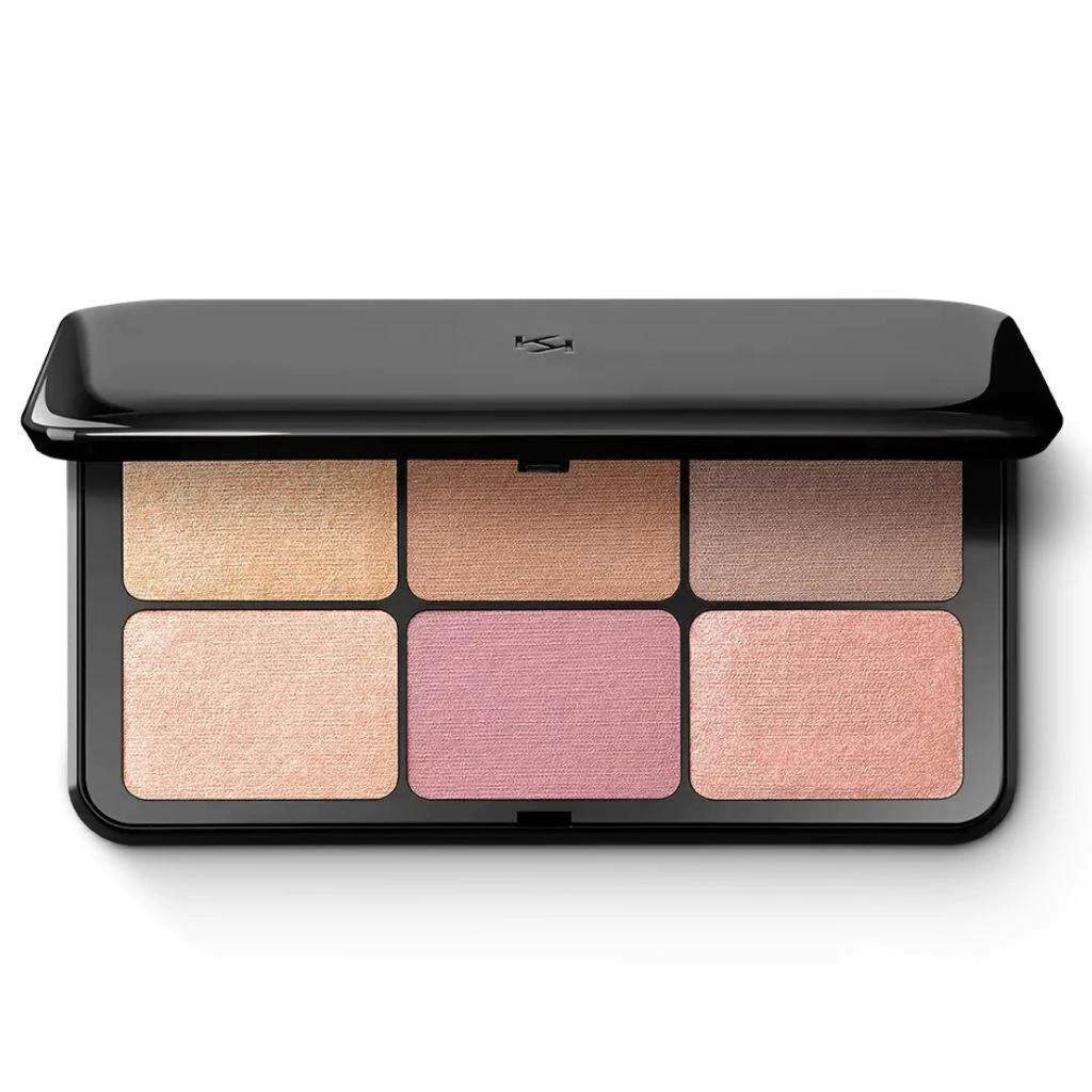 Paleta Facial bronzer, blush e iluminador Irresistible Total Look cor: 01 Kiko Milano