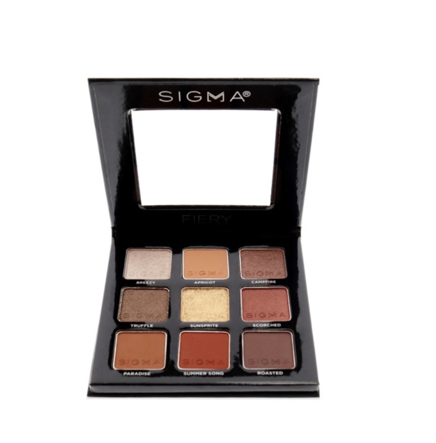 Paleta de sombras FIERY  Sigma