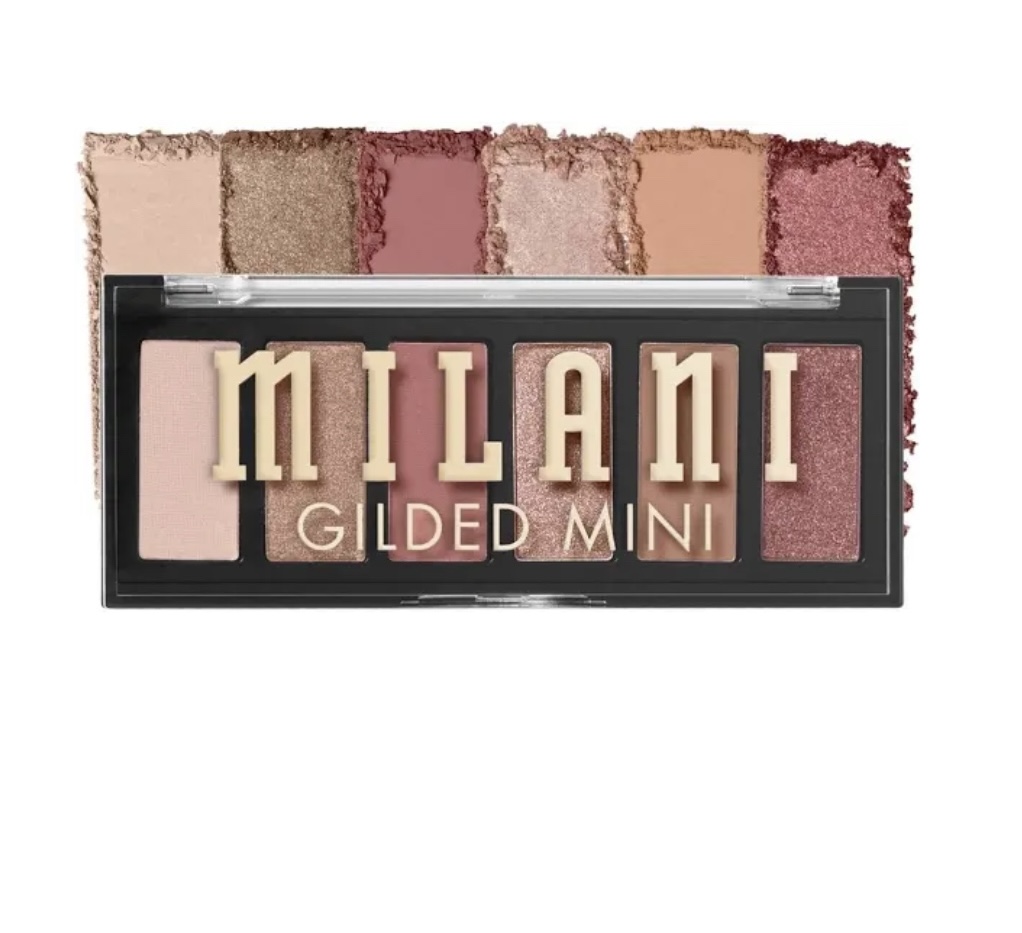 Mini Paleta de sombras Gilded Mini cor: 120 it’s all rose Milani