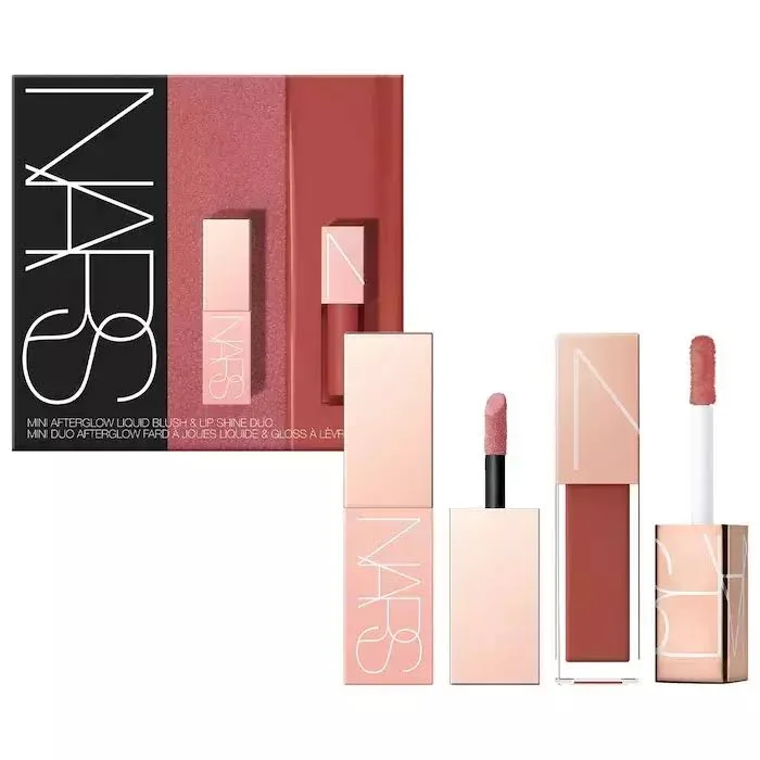 Kit Duo mini blush & brilho labial  cor: dolce vita / chelsea girls NARS