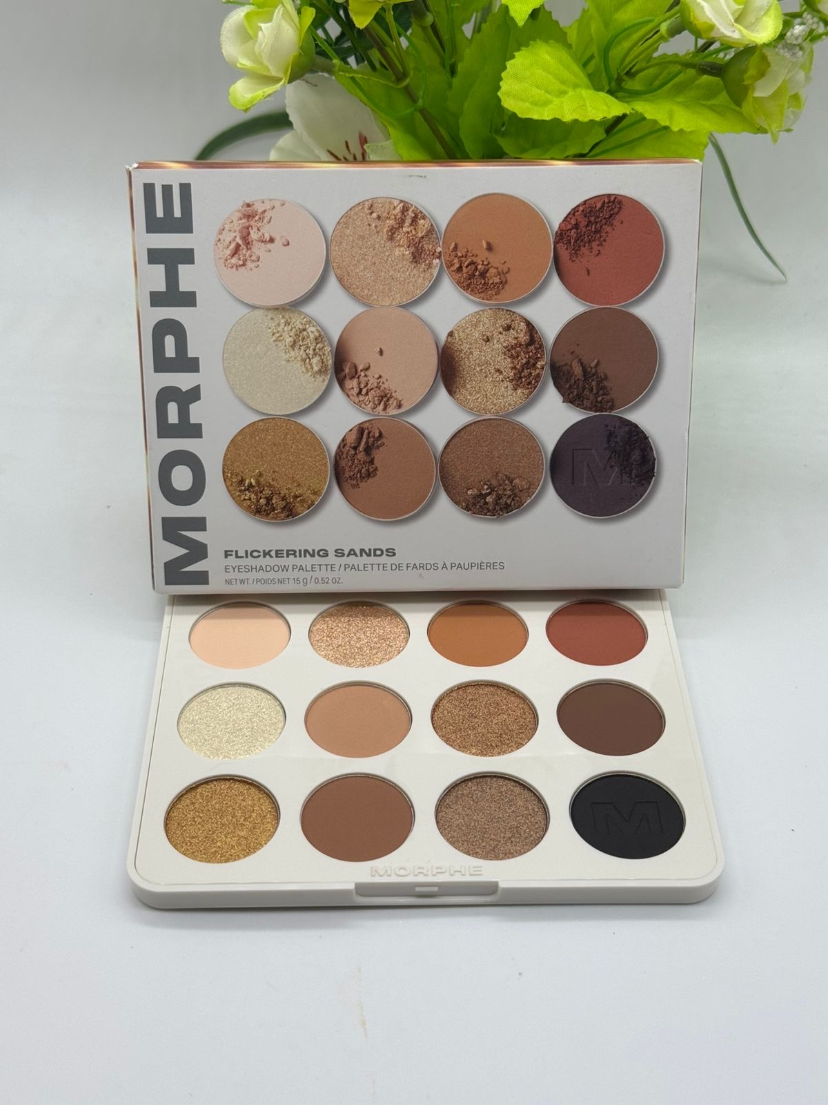 Paleta de sombras 12 cores Flikering Sands Morphe