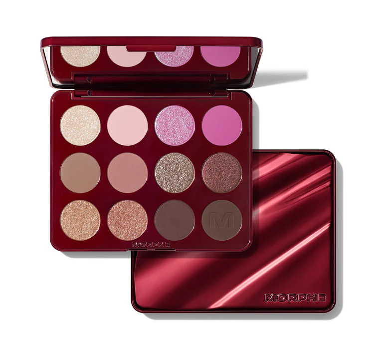 Paleta de sombras 12 cores NAUGHTY Morphe