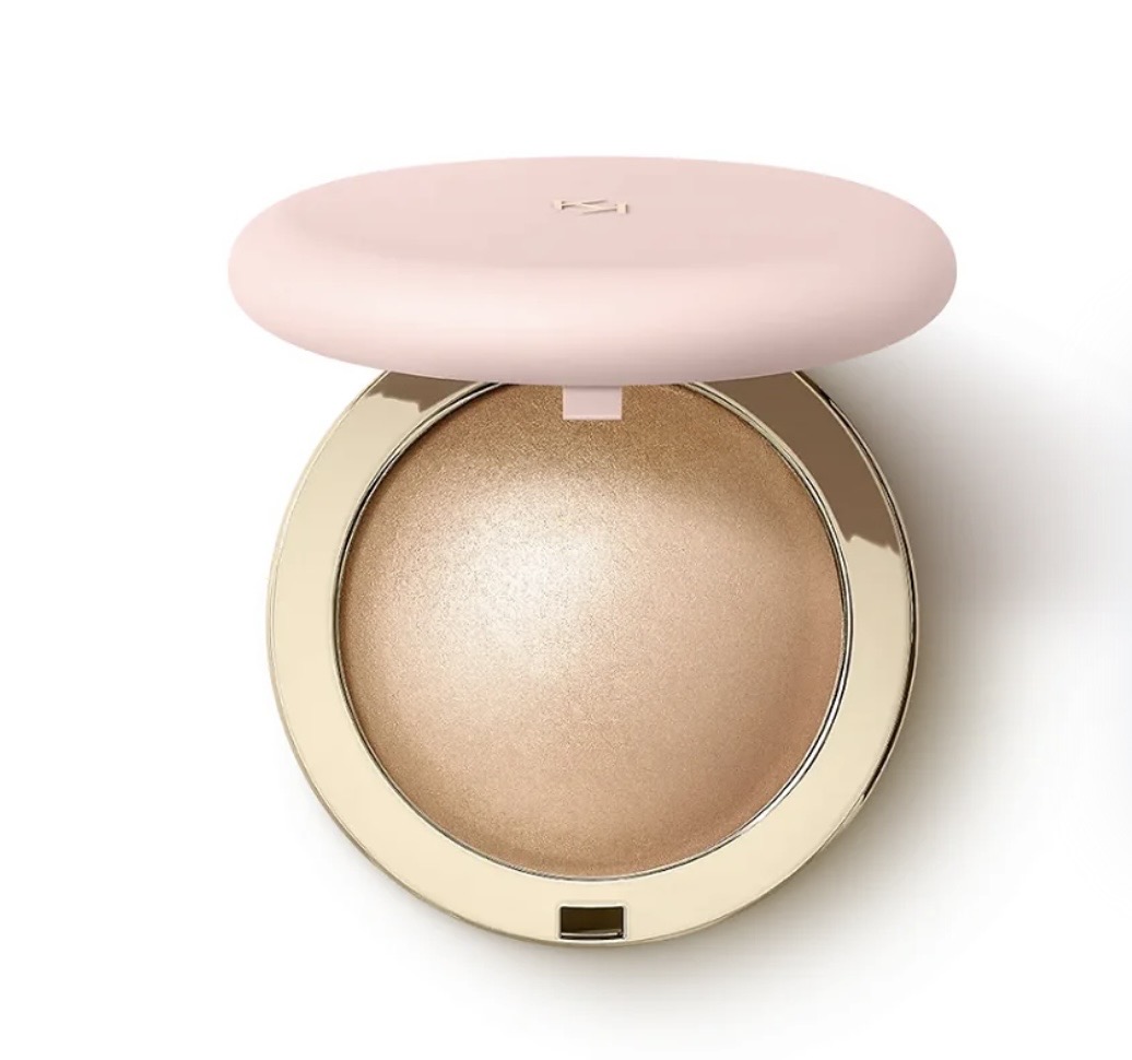 Blush iluminador ed. Limitada Hug Couture cor: 01 golden tulle Kiko Milano